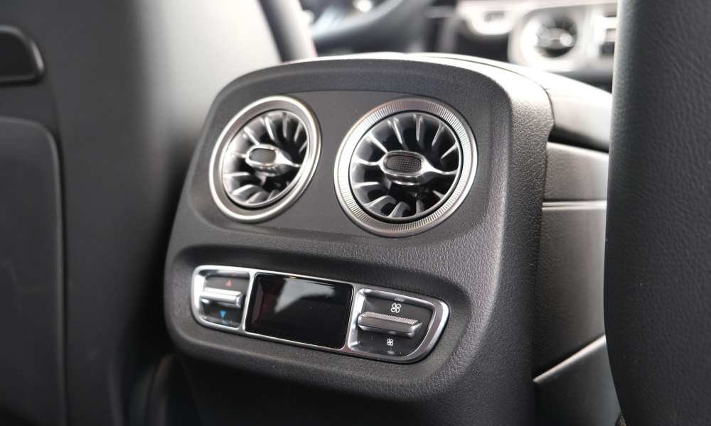 Mercedes Classe G interni retro bocchettoni aria